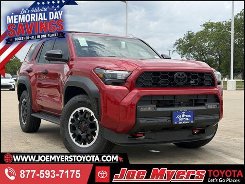 Supersonic Red 2026 Toyota 4Runner TRD Off Road Premium