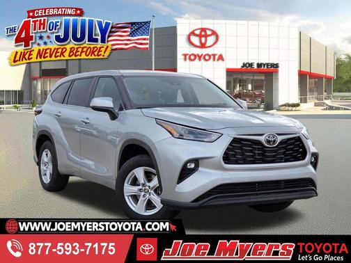Celestial Silver Metallic 2025 Toyota Highlander LE