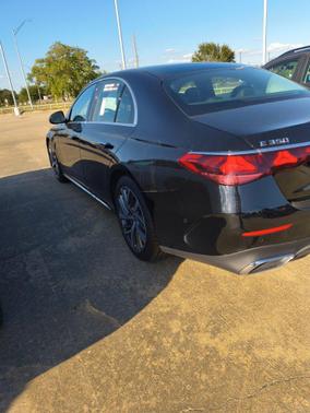 Black 2025 Mercedes-Benz E-Class E 350