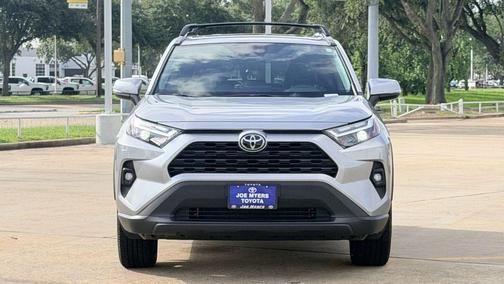 Silver Sky Metallic 2025 Toyota RAV4 XLE Premium