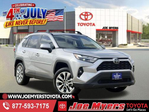 Silver Sky Metallic 2025 Toyota RAV4 XLE Premium