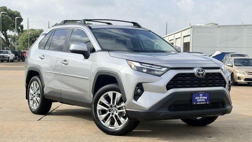 Silver Sky Metallic 2025 Toyota RAV4 XLE Premium