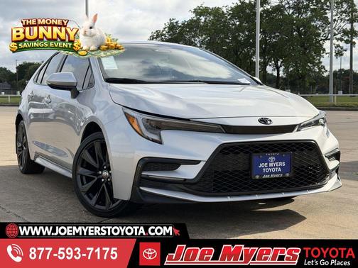 Classic Silver Metallic 2025 Toyota Corolla SE