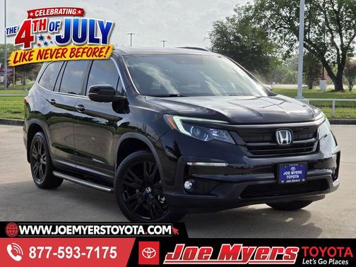 Crystal Black Pearl 2022 Honda Pilot 2WD Special Edition