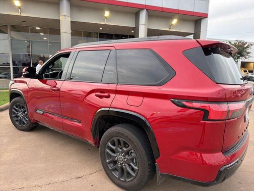 Supersonic Red 2023 Toyota Sequoia Platinum