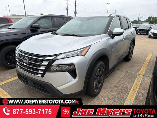 Brilliant Silver Metallic 2025 Nissan Rogue SV