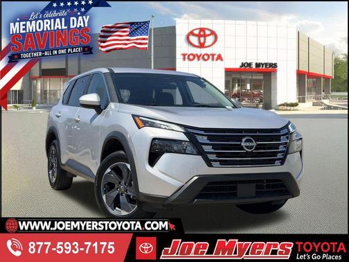 Brilliant Silver Metallic 2025 Nissan Rogue SV