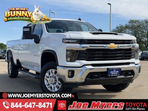 Summit White 2025 Chevrolet Silverado 3500 LT