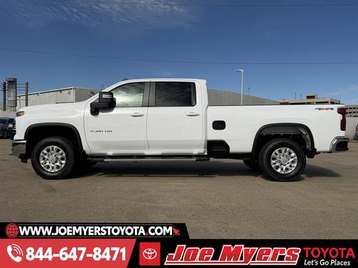Summit White 2025 Chevrolet Silverado 3500 LT