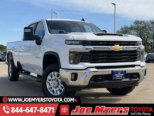 Summit White 2025 Chevrolet Silverado 3500 LT