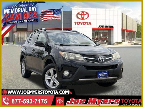Black 2014 Toyota RAV4 XLE