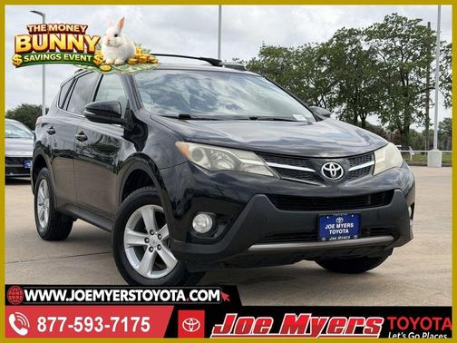 Black 2014 Toyota RAV4 XLE