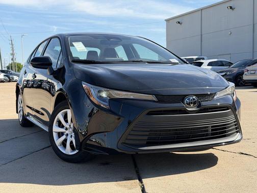 Midnight Black Metallic 2026 Toyota Corolla LE