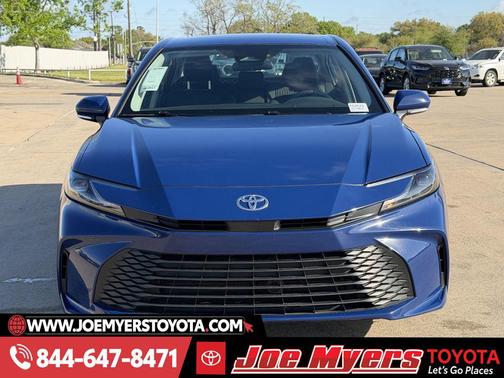 Blue 2025 Toyota Camry LE