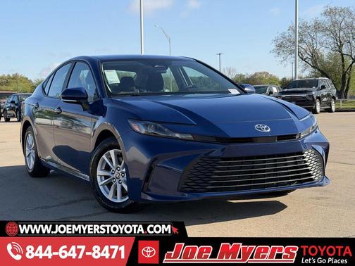 Blue 2025 Toyota Camry LE