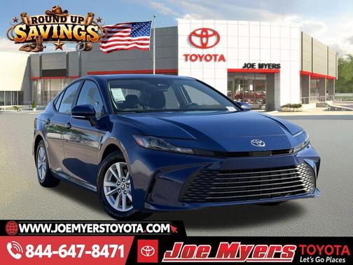 Blue 2025 Toyota Camry LE