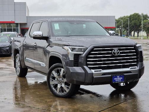 Magnetic Gray Metallic 2026 Toyota Tundra Hybrid Capstone