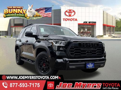 Midnight Black Metallic 2026 Toyota Sequoia TRD Pro