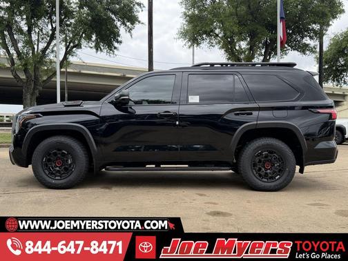 Midnight Black Metallic 2026 Toyota Sequoia TRD Pro