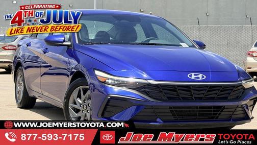 Intense Blue 2024 Hyundai ELANTRA SEL