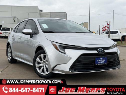 Classic Silver Metallic 2025 Toyota Corolla Hybrid LE