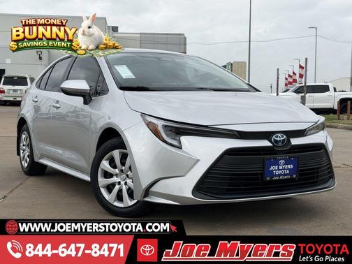 Classic Silver Metallic 2025 Toyota Corolla Hybrid LE