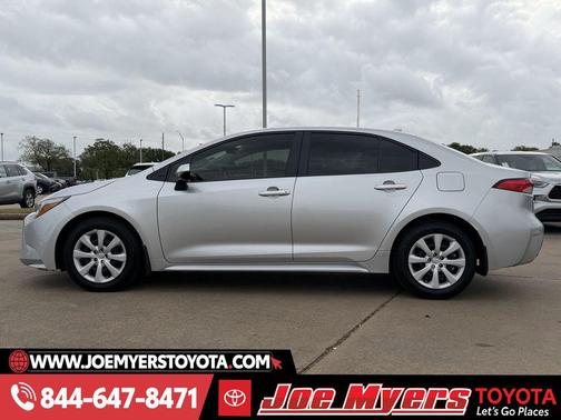 Classic Silver Metallic 2025 Toyota Corolla Hybrid LE