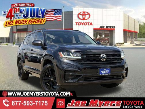 Deep Black 2023 Volkswagen Atlas 3.6L SEL