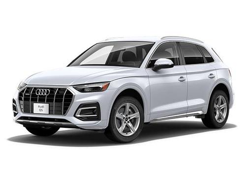 Glacier White Metallic 2021 Audi Q5 45 Prestige