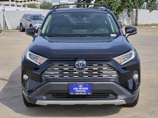 Midnight Black Metallic 2019 Toyota RAV4 Hybrid Limited