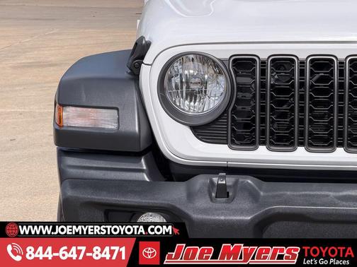 Bright White Clearcoat 2024 Jeep Wrangler Sport S