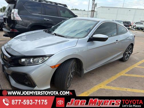 Lunar Silver Metallic 2018 Honda Civic Si