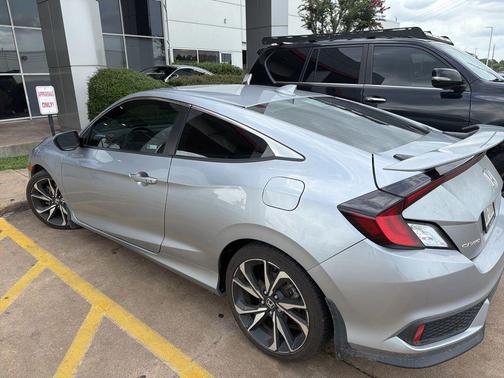 Lunar Silver Metallic 2018 Honda Civic Si