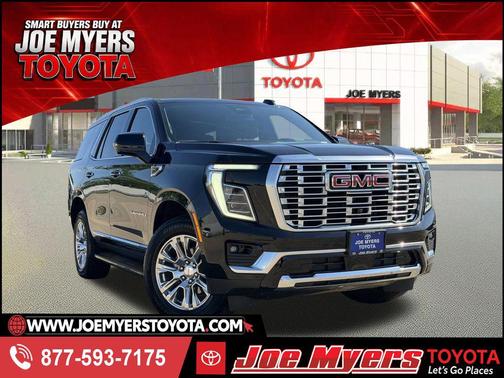 Onyx Black 2025 GMC Yukon Denali