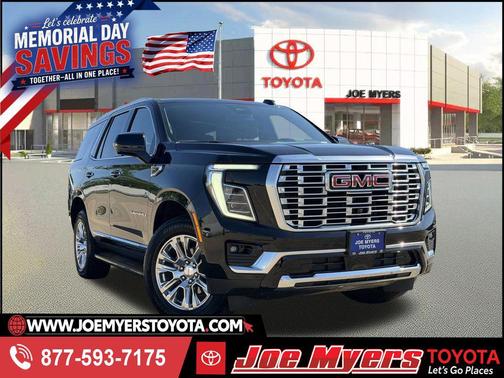 Onyx Black 2025 GMC Yukon Denali