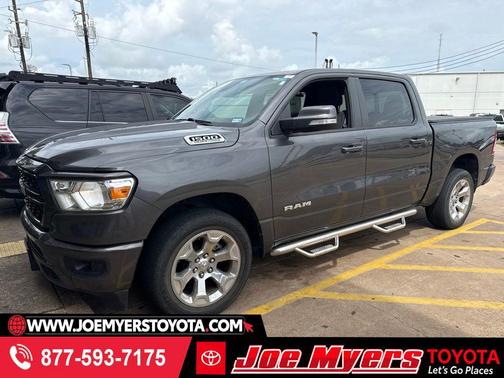 Granite Crystal Metallic Clearcoat 2022 RAM 1500 Big Horn/Lone Star
