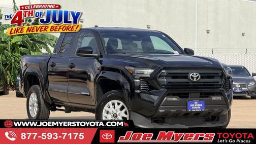 Black 2024 Toyota Tacoma SR5