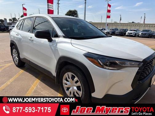 Wind Chill Pearl 2025 Toyota Corolla Cross L