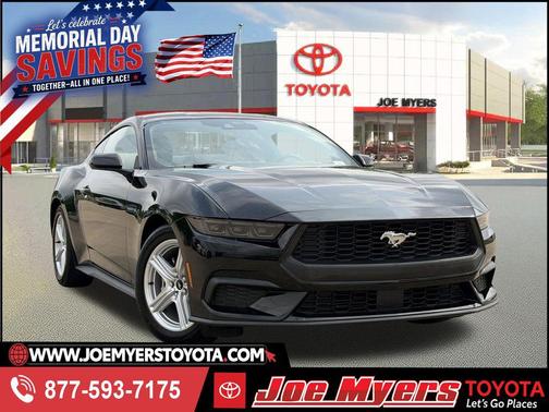 Shadow Black 2026 Ford Mustang EcoBoost Premium