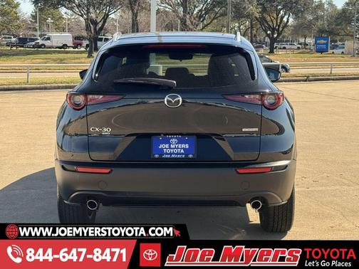 Jet Black Mica 2025 Mazda CX-30 2.5 S Preferred Package