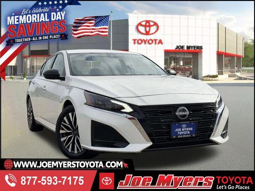 Glacier White 2025 Nissan Altima 2.5 SV