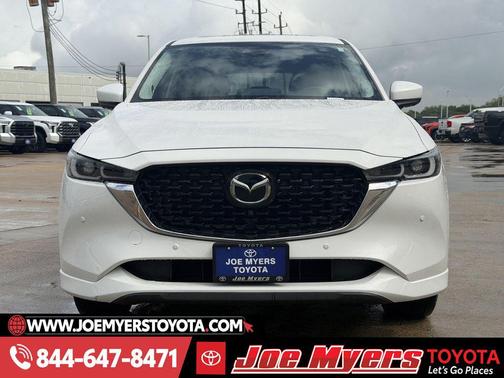 Rhodium White Metallic 2025 Mazda CX-5 2.5 S Premium Plus Package