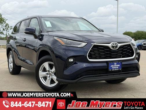 Blueprint 2025 Toyota Highlander LE