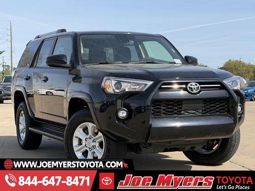 Midnight Black Metallic 2024 Toyota 4Runner SR5