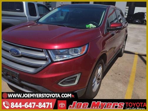 Ruby Red Metallic Tinted Clearcoat 2016 Ford Edge SEL
