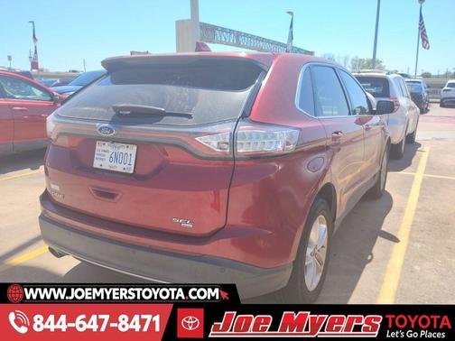 Ruby Red Metallic Tinted Clearcoat 2016 Ford Edge SEL