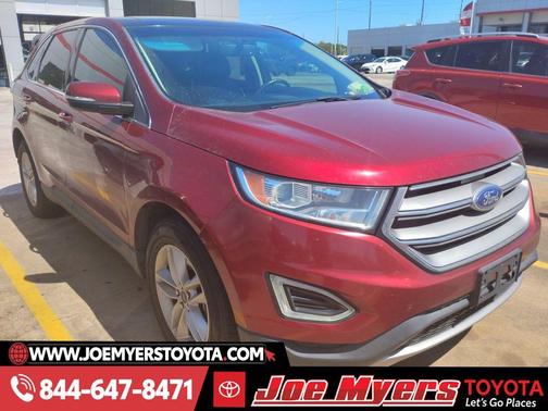 Ruby Red Metallic Tinted Clearcoat 2016 Ford Edge SEL