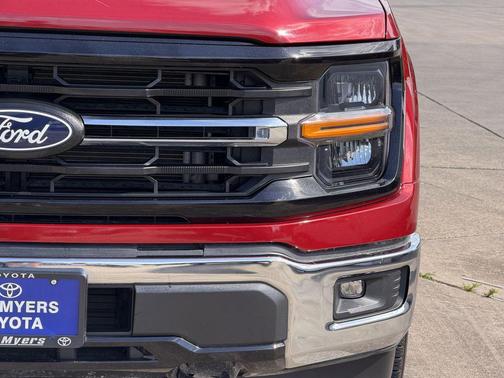 Red 2025 Ford F-150 XLT