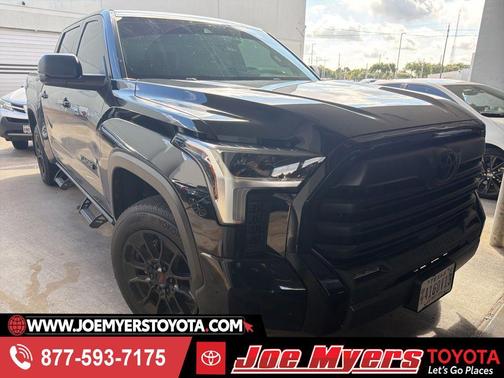 Midnight Black Metallic 2024 Toyota Tundra SR5