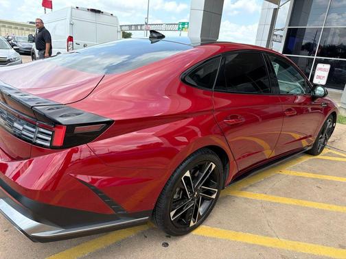 Ultimate red 2024 Hyundai SONATA N Line